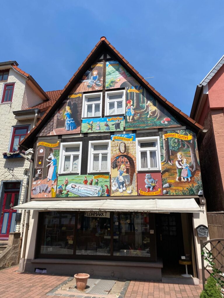A casa dos Irmãos Grimm em Steinau na Alemanha