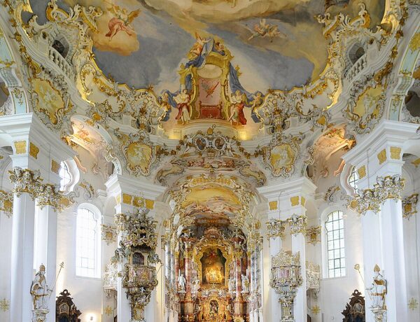 Wieskirche: A Igreja Rococó Patrimônio Mundial da UNESCO na Rota Alpina Alemã  - Majo statt Senf, CC BY-SA 3.0
